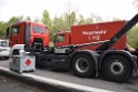 VU Gefahrgut LKW umgestuerzt A 4 Rich Koeln Hoehe AS Gummersbach P073